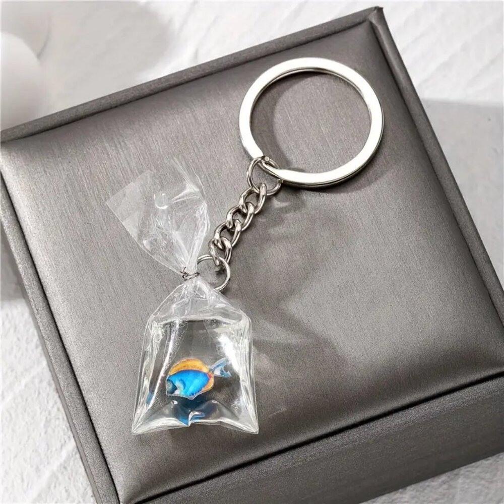 Fish keychain in the package is a real talisman